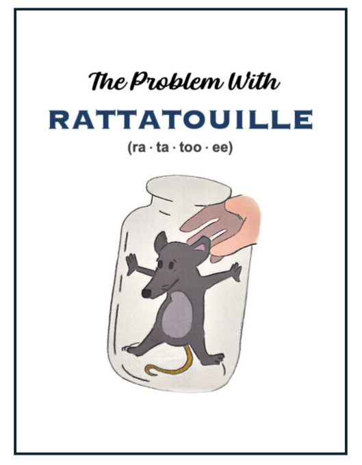 the problem with ratatouille zine
